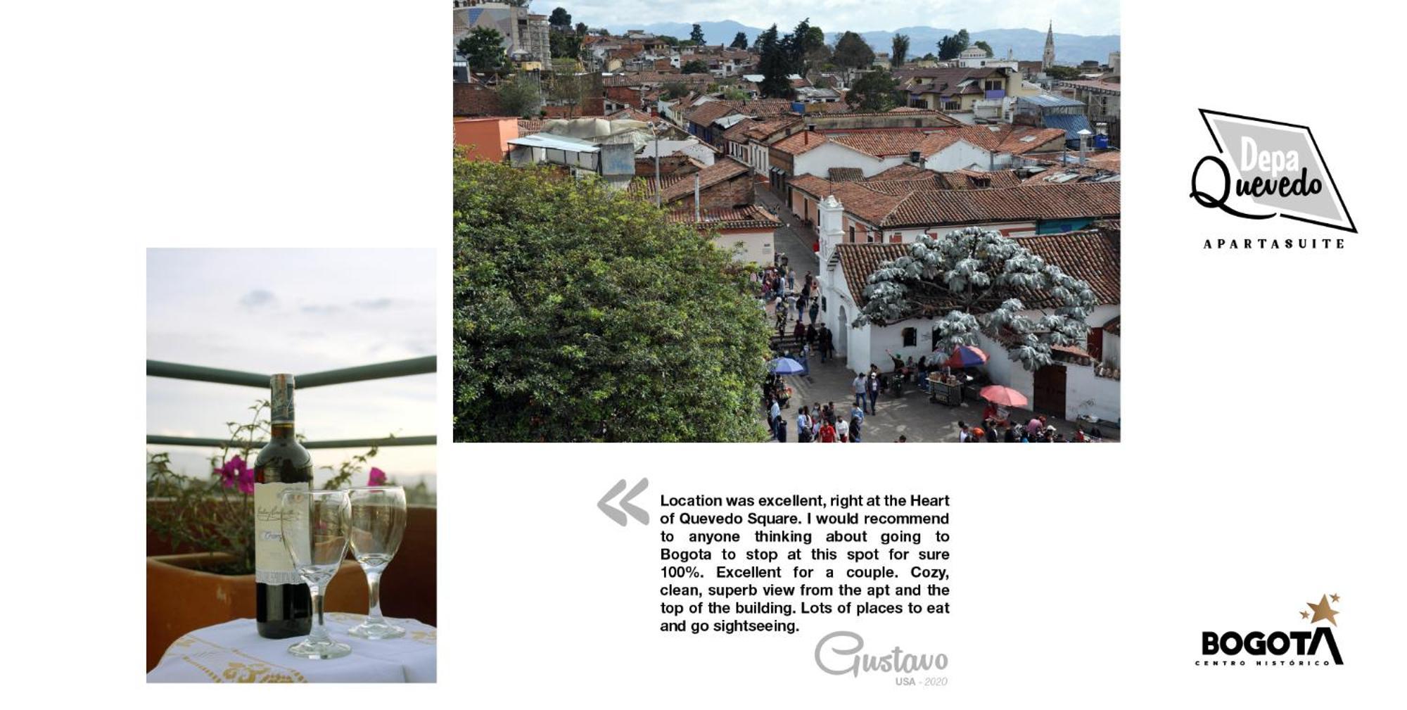 Depa Quevedo - Trendy Revamped Flat - Exceptional Spot In Bogota'S Historic Colonial Square - Candelaria Exterior foto