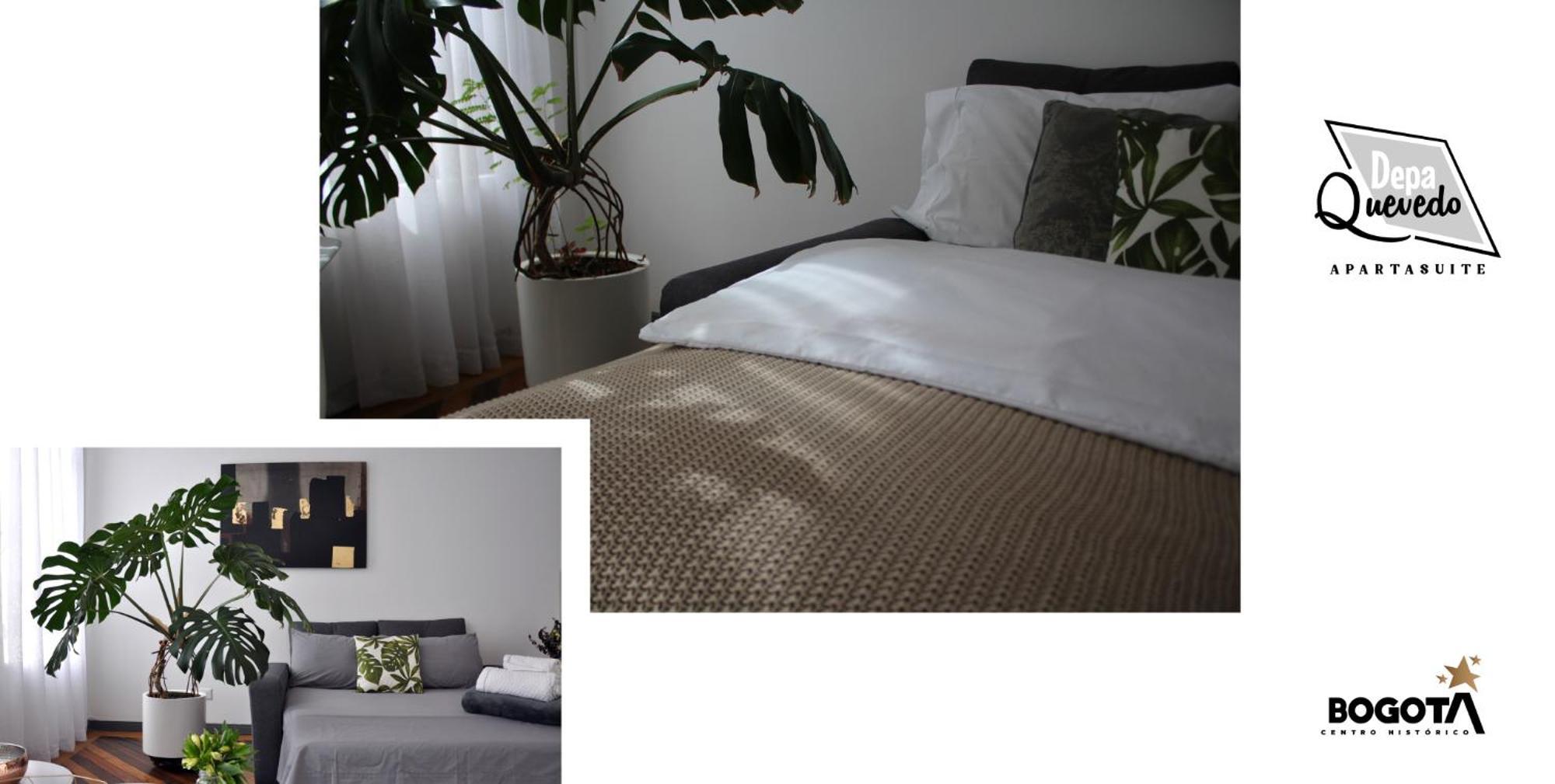 Depa Quevedo - Trendy Revamped Flat - Exceptional Spot In Bogota'S Historic Colonial Square - Candelaria Exterior foto