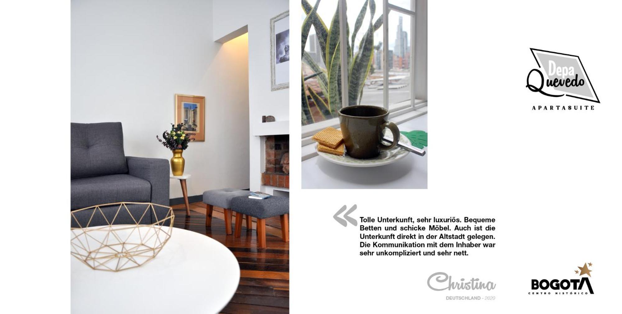 Depa Quevedo - Trendy Revamped Flat - Exceptional Spot In Bogota'S Historic Colonial Square - Candelaria Exterior foto