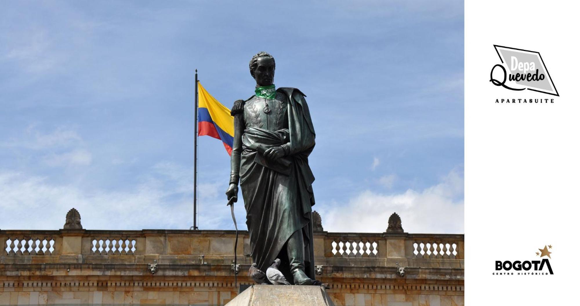 Depa Quevedo - Trendy Revamped Flat - Exceptional Spot In Bogota'S Historic Colonial Square - Candelaria Exterior foto