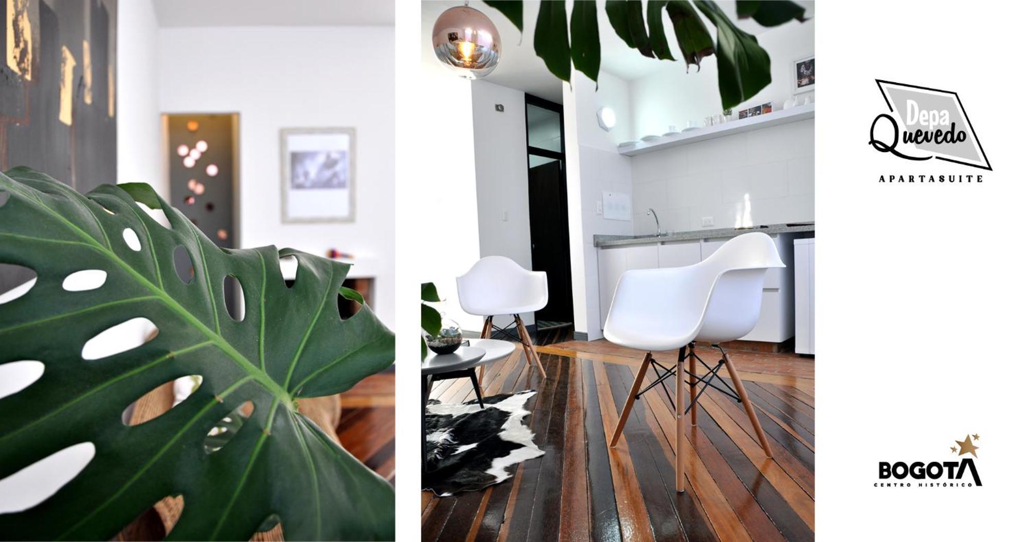 Depa Quevedo - Trendy Revamped Flat - Exceptional Spot In Bogota'S Historic Colonial Square - Candelaria Exterior foto