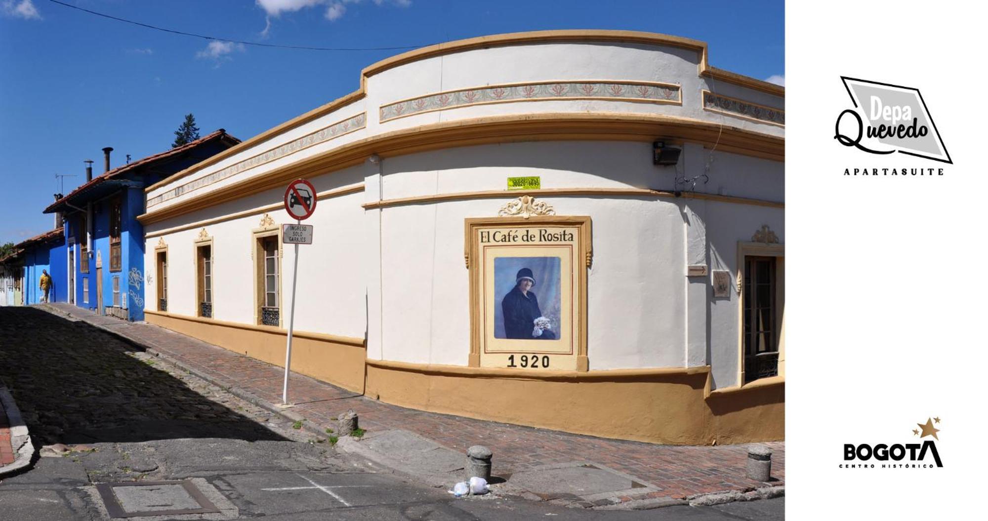 Depa Quevedo - Trendy Revamped Flat - Exceptional Spot In Bogota'S Historic Colonial Square - Candelaria Exterior foto